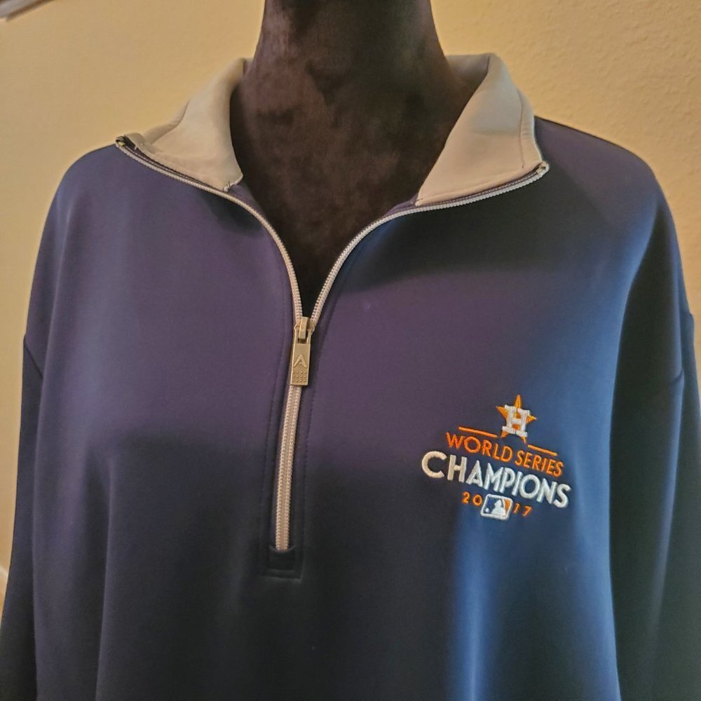 Houston Astros 1/2 zip pullover sweatshirt size 2X. - Picture 2 of 9